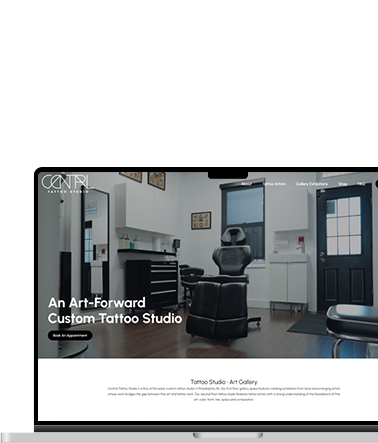 Central Tattoo Studio Portfolio