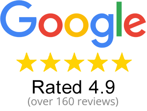 The 215 Guys has a 4.9 Star Rating on Google out of over 160 Reviews